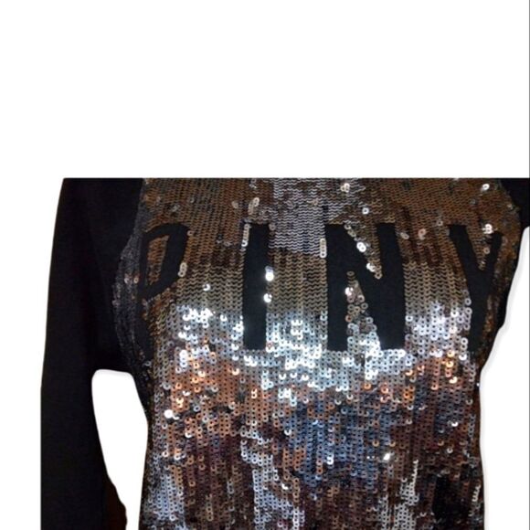 PINK! VICTORIA'S SECRET- BLING LIMITED EDITION SEQUINED OMBRE STYLE SWEATER - Picture 15 of 16